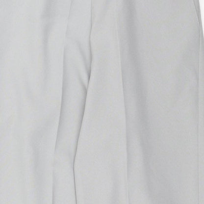 Womens UK Size 30 in Preworn Regular Fit  Grey Trousers