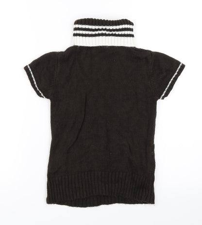 Palomino Girls Brown   Pullover Jumper Size 8 Years