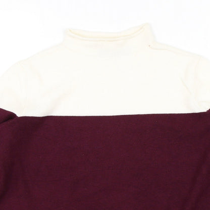 M&S Womens White   Pullover Jumper Size 10