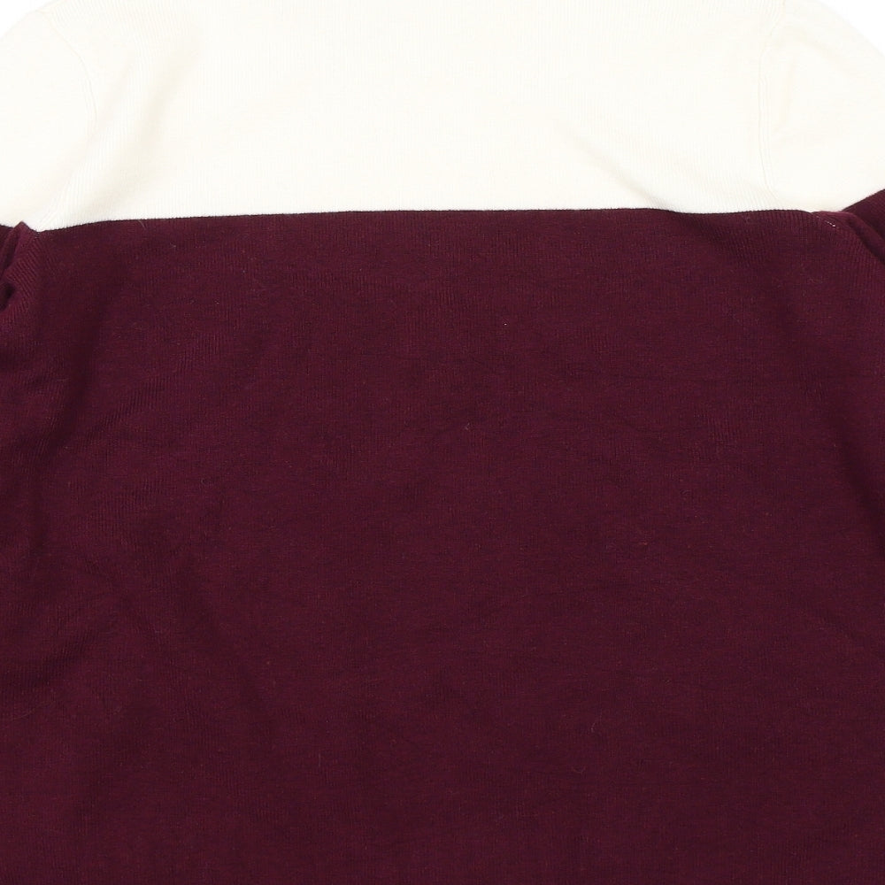M&S Womens White   Pullover Jumper Size 10