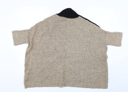 M&S Womens Brown   Pullover Jumper Size S