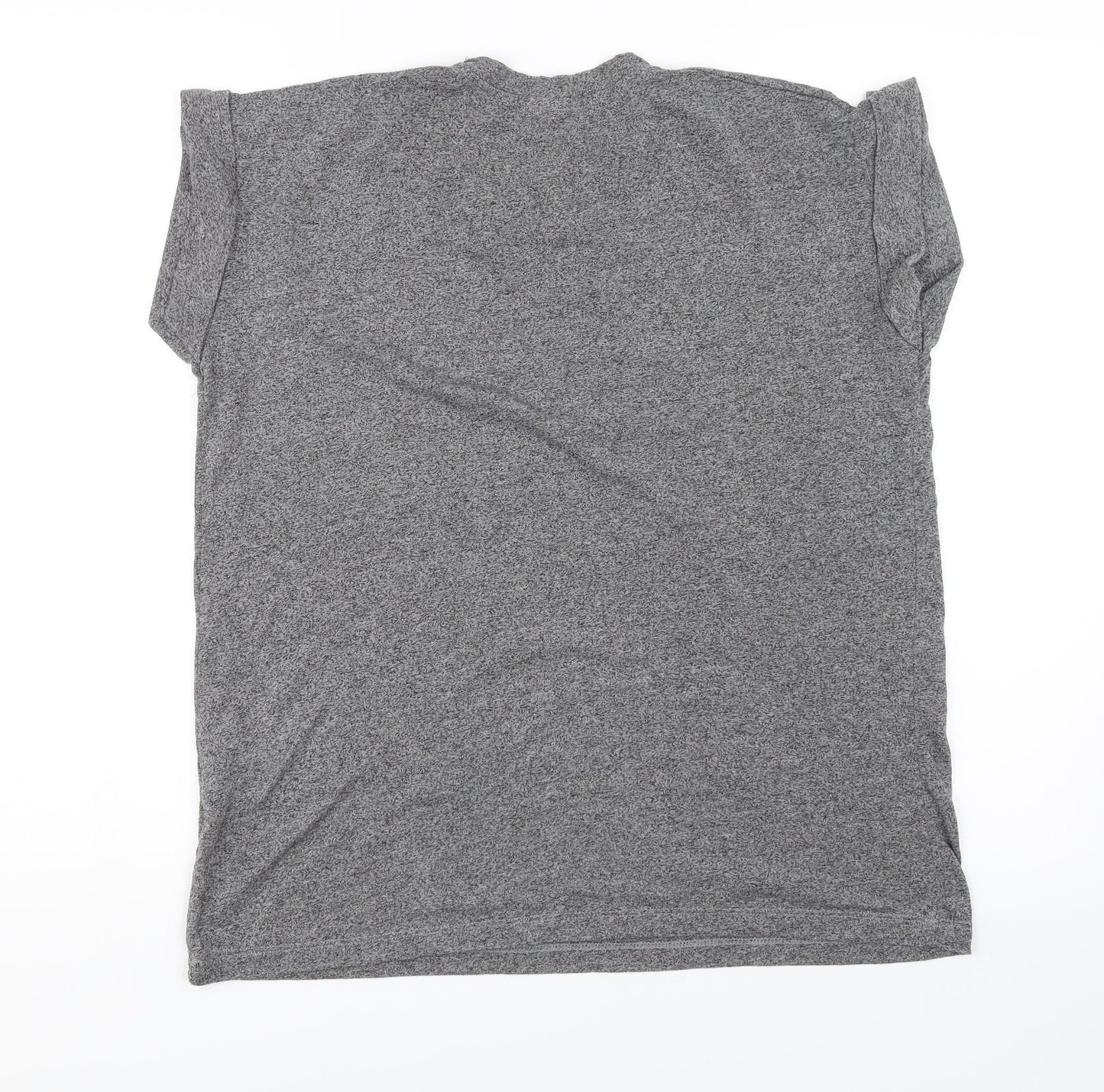 Womens UK Size 10 Atmosphere Grey Basic T-Shirt