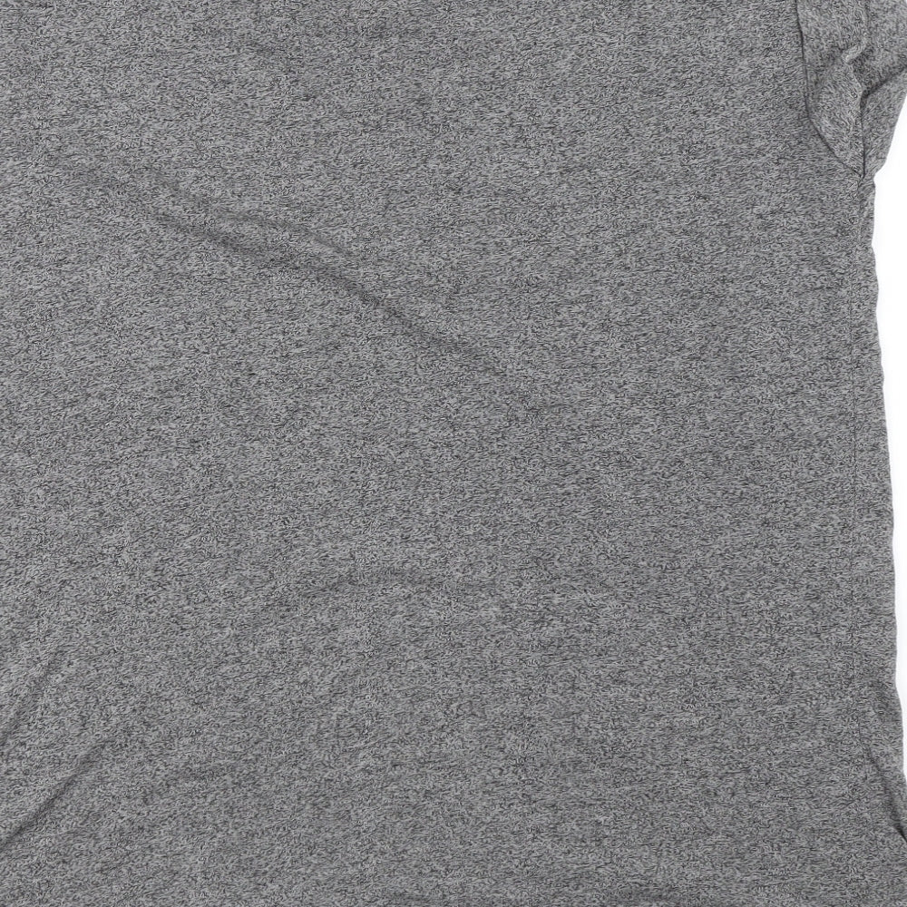 Womens UK Size 10 Atmosphere Grey Basic T-Shirt