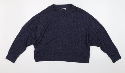 Marks & Spencer Womens Blue   Pullover Jumper Size 16
