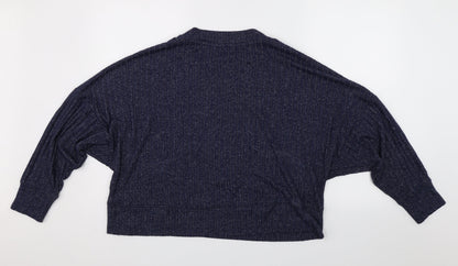 Marks & Spencer Womens Blue   Pullover Jumper Size 16