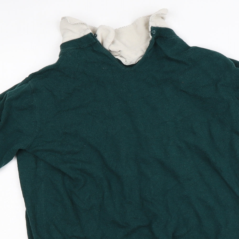 NEXT Womens Green   Pullover Jumper Size 10