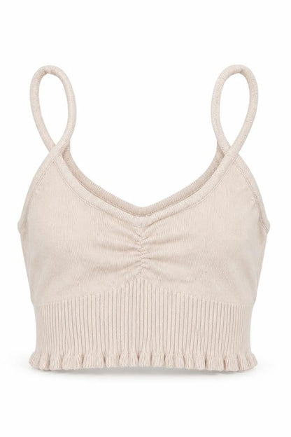 infataly Girls Pink   Cropped Tank Size S