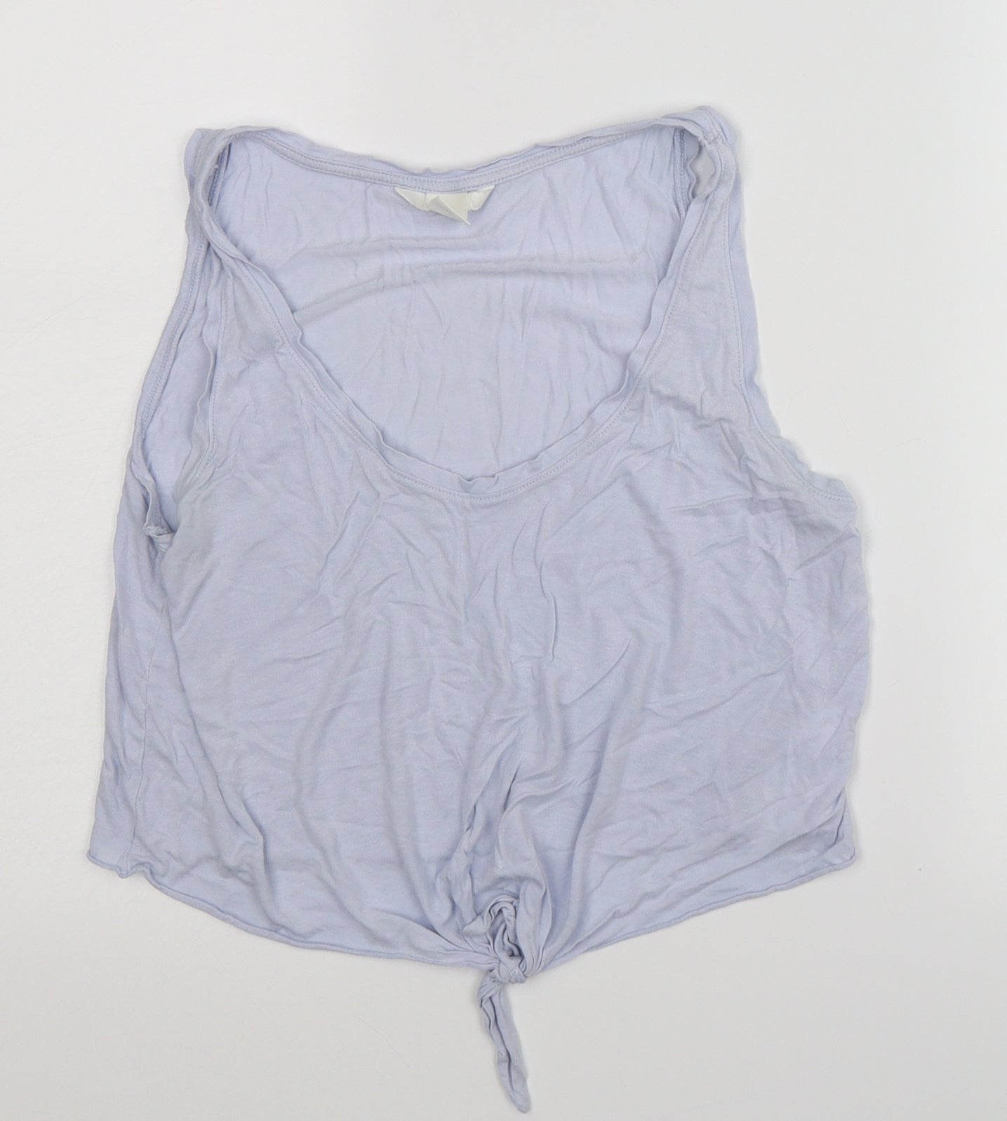 Womens UK Size S Preworn Purple Basic Tank