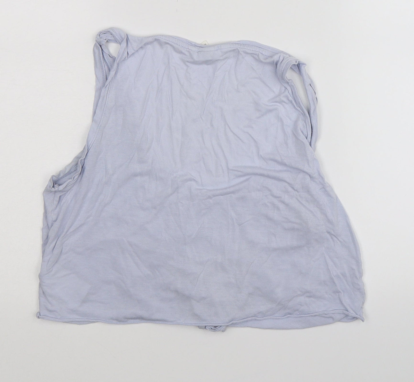 Womens UK Size S Preworn Purple Basic Tank