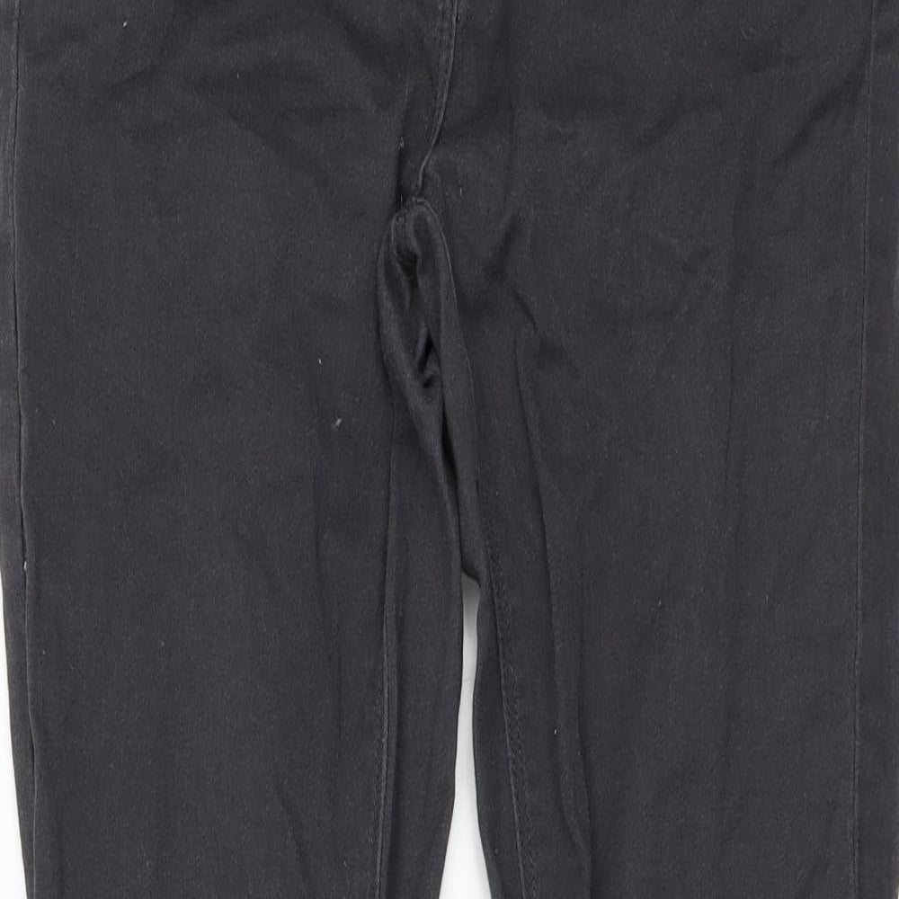 NEXT Womens Black  Denim Skinny Jeans Size 8 L30 in