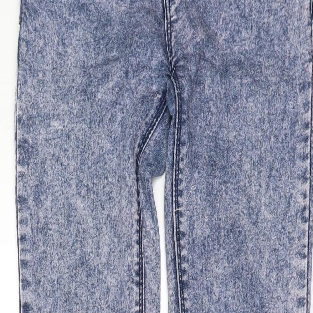 Denim & Co. Womens Blue  Denim Skinny Jeans Size 6 L30 in