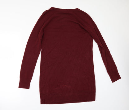 Dorothy Perkins Womens Red   Jumper Dress  Size 4