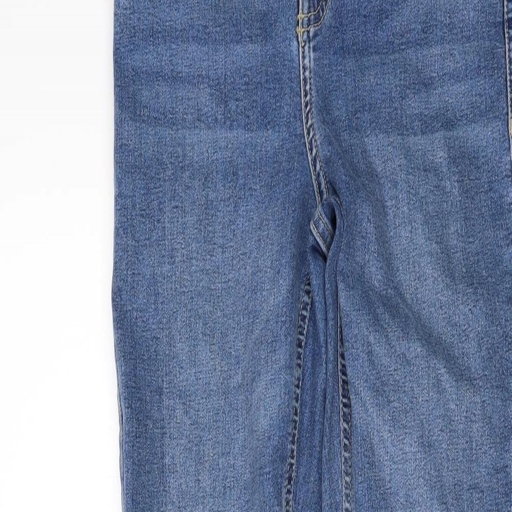 Topshop Womens Black  Denim Skinny Jeans Size 26 in L32 in