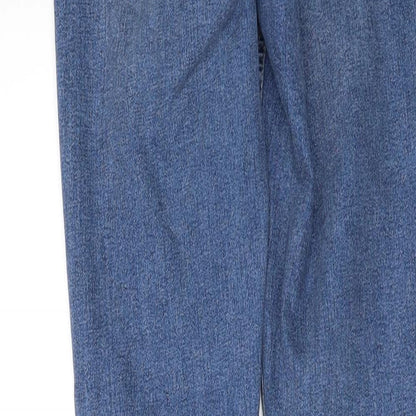 Topshop Womens Black  Denim Skinny Jeans Size 26 in L32 in