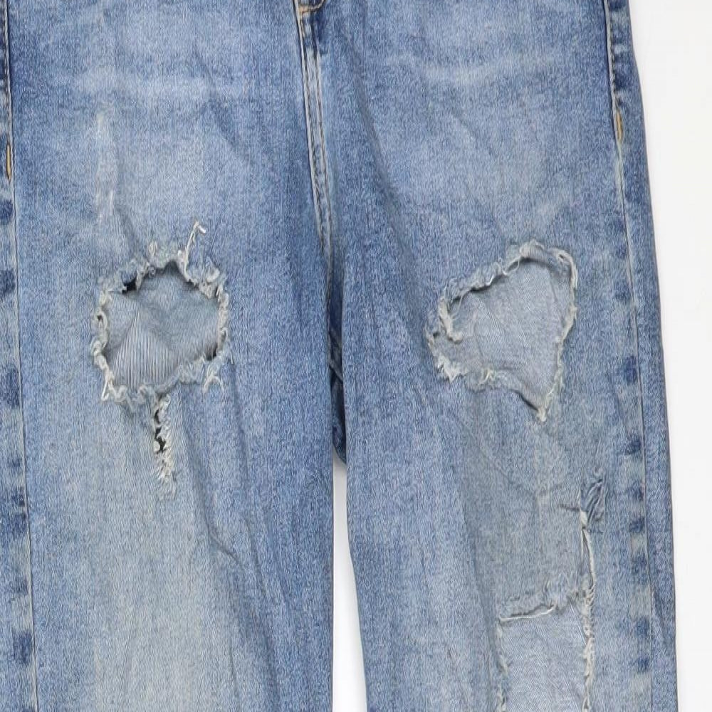 Topshop Womens Blue  Denim Skinny Jeans Size 26 in L30 in