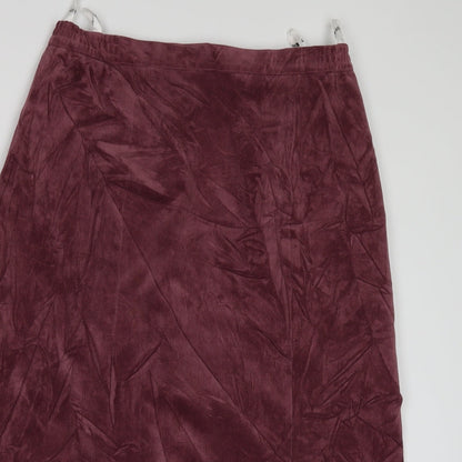 Oscar B Womens Pink   A-Line Skirt Size 14