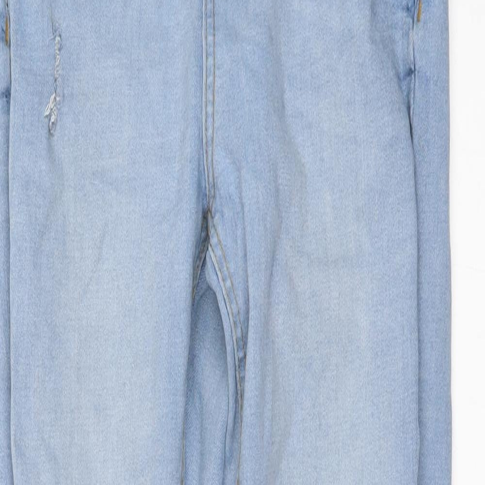 Denim & Co. Womens Blue  Denim Skinny Jeans Size 8 L28 in