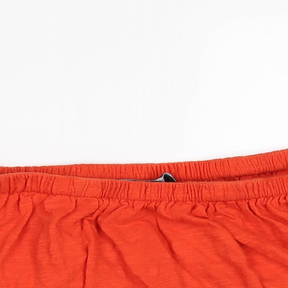 Primark Womens Orange   Cropped T-Shirt Size 8
