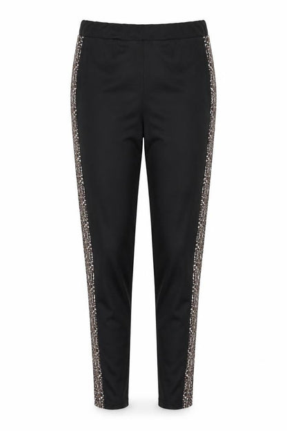 Womens UK Size 10 I SAW IT FIRST Regular Fit Carrot Black Trousers