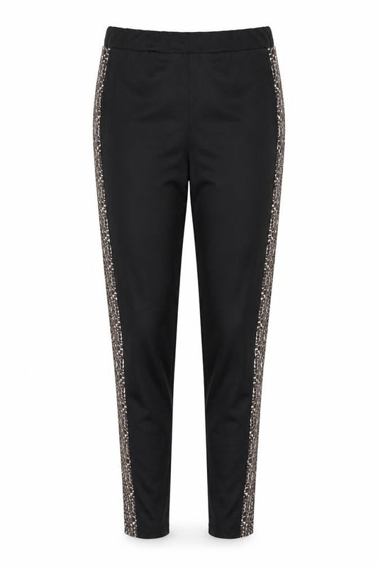 Womens UK Size 10 I SAW IT FIRST Regular Fit Carrot Black Trousers