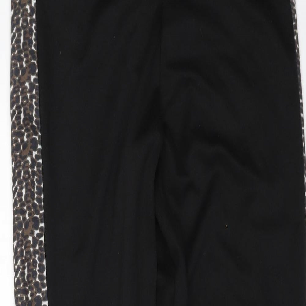 Womens UK Size 10 I SAW IT FIRST Regular Fit Carrot Black Trousers