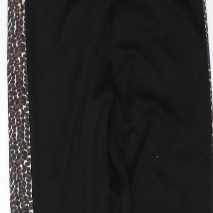 Womens UK Size 10 I SAW IT FIRST Regular Fit Carrot Black Trousers