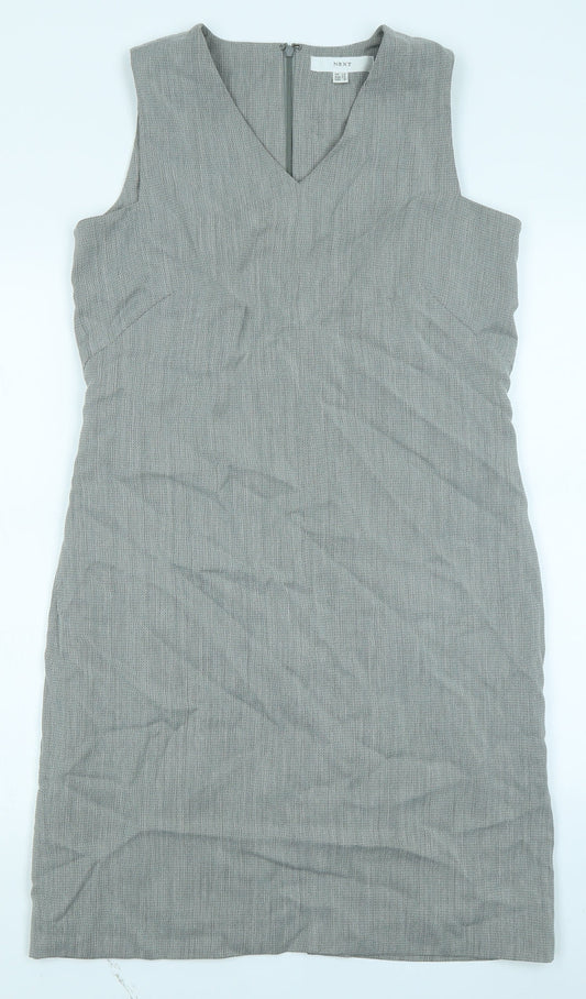 NEXT Womens Grey   Pencil Dress  Size 12