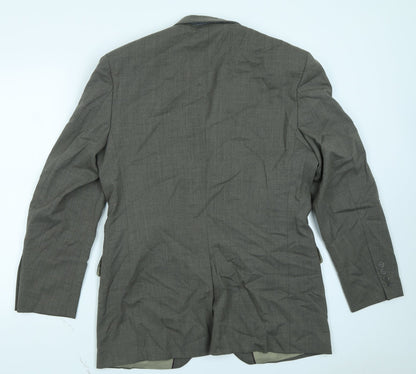 Mens UK Size 38 BHS Regular Brown Suit Jacket