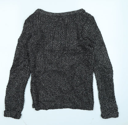 George Womens Silver   Pullover Jumper Size 10