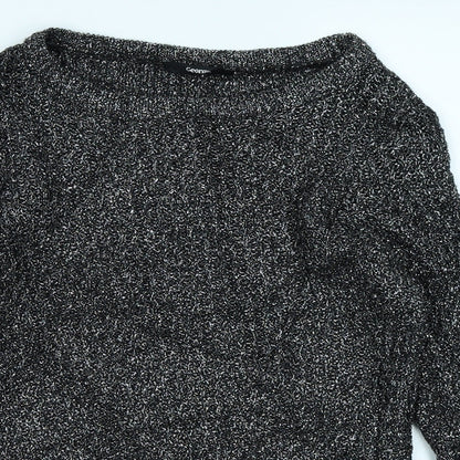 George Womens Silver   Pullover Jumper Size 10