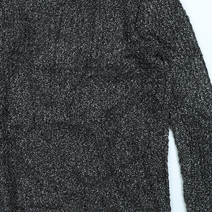 George Womens Silver   Pullover Jumper Size 10