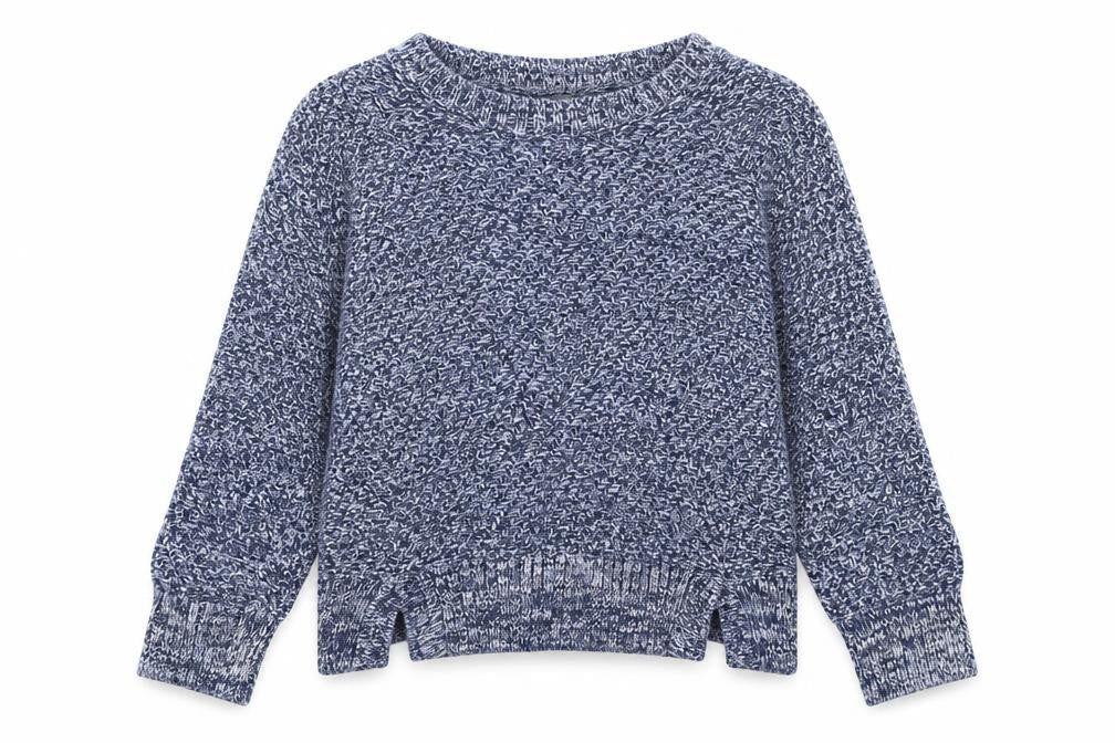 Tu Womens Blue  Knit Pullover Jumper Size 8