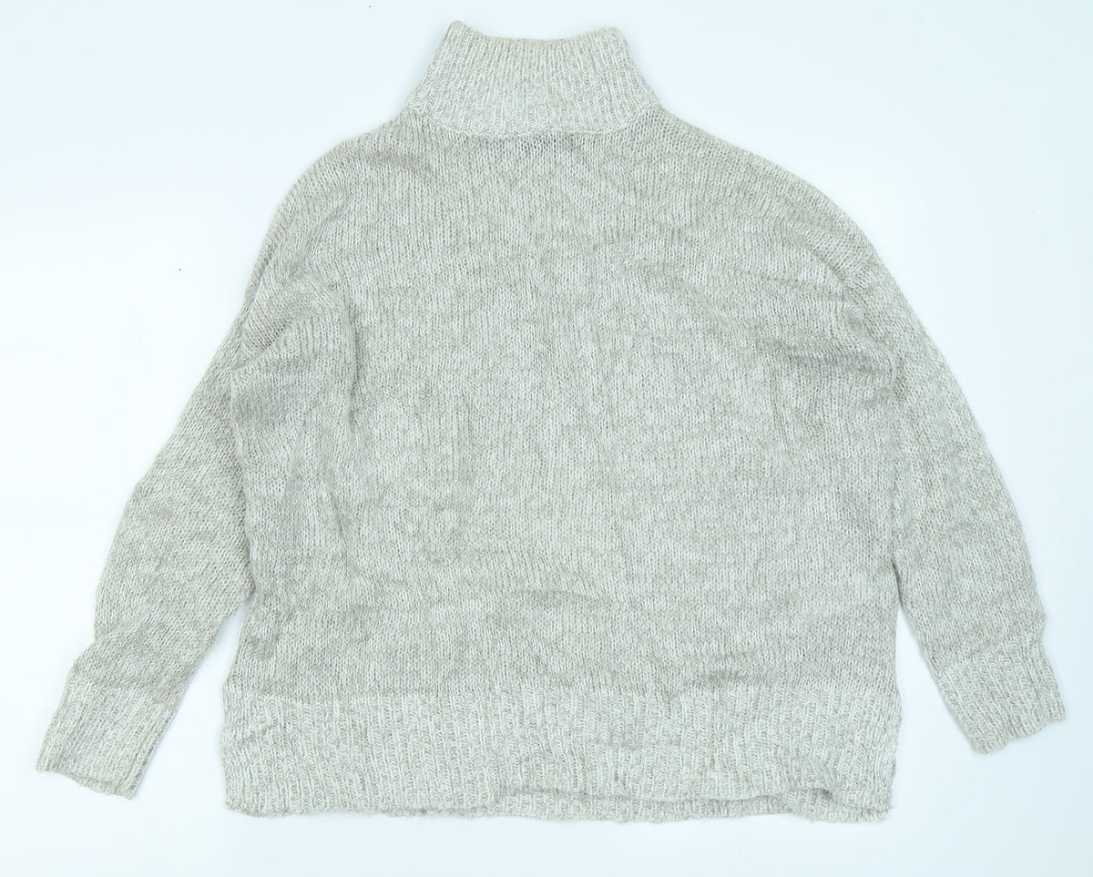 New Look Womens Grey   Pullover Jumper Size M