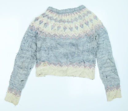 SoulCal Womens Blue   Pullover Jumper Size 8