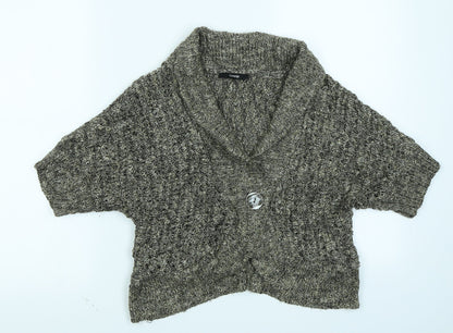 George Womens Brown   Cardigan Jumper Size L