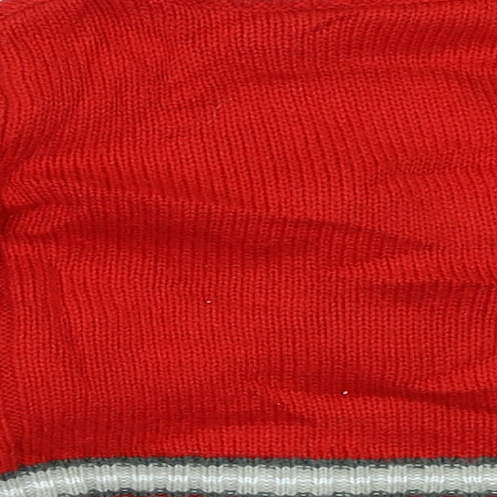 TISSAIA Baby Red  Knit Cardigan Jumper Size 6-9 Months