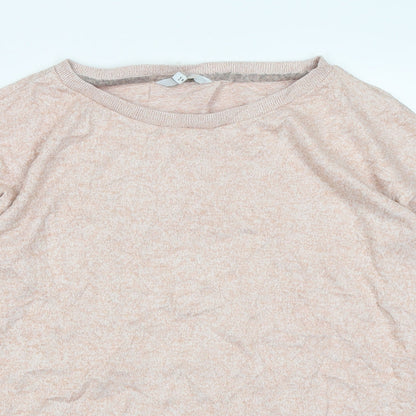 Next Womens Pink   Pullover Jumper Size 10