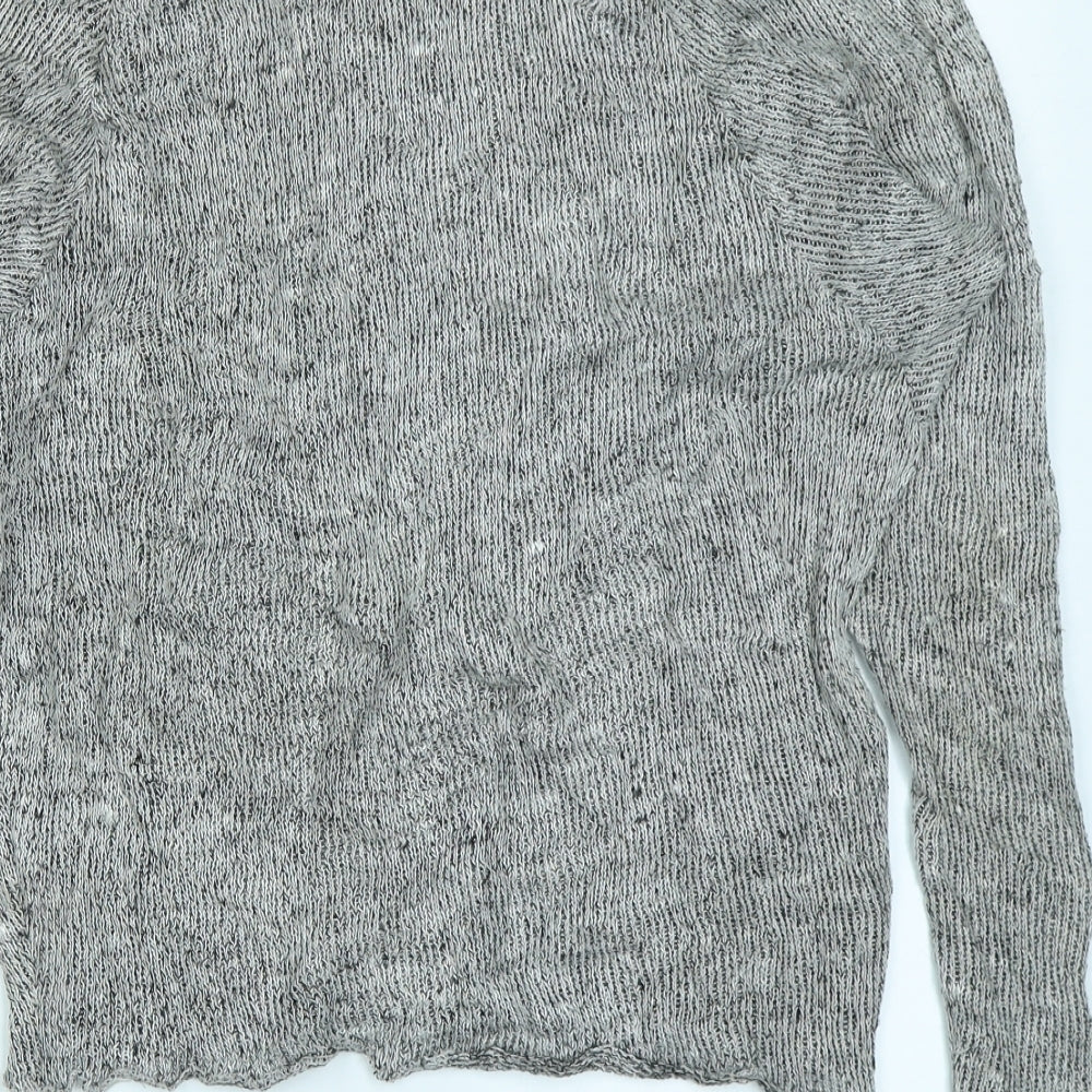 Topshop Womens Grey   Pullover Jumper Size 8