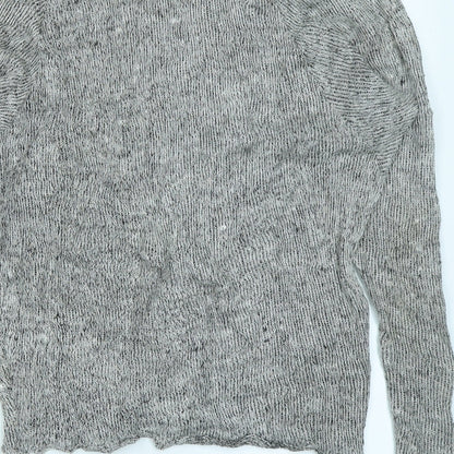 Topshop Womens Grey   Pullover Jumper Size 8