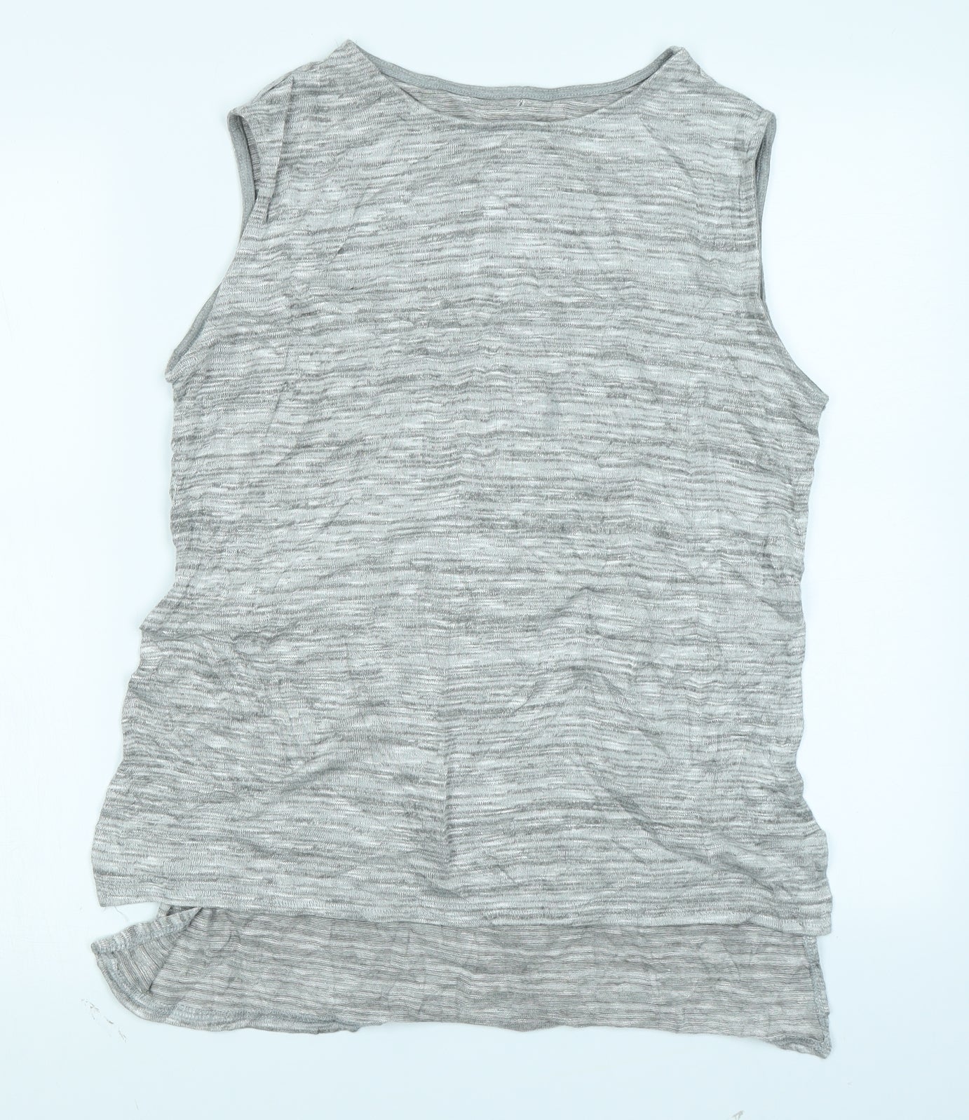 Boohoo Womens Grey   Basic Tank Size 12