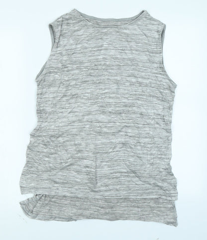 Boohoo Womens Grey   Basic Tank Size 12