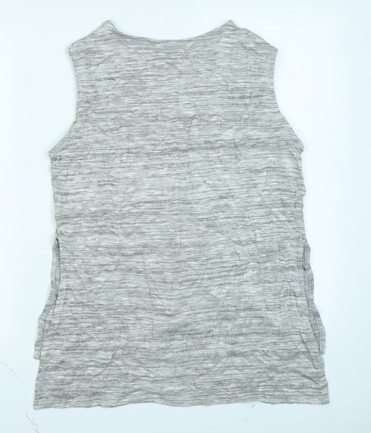 Boohoo Womens Grey   Basic Tank Size 12