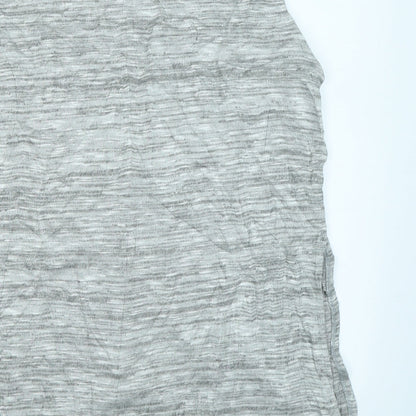 Boohoo Womens Grey   Basic Tank Size 12