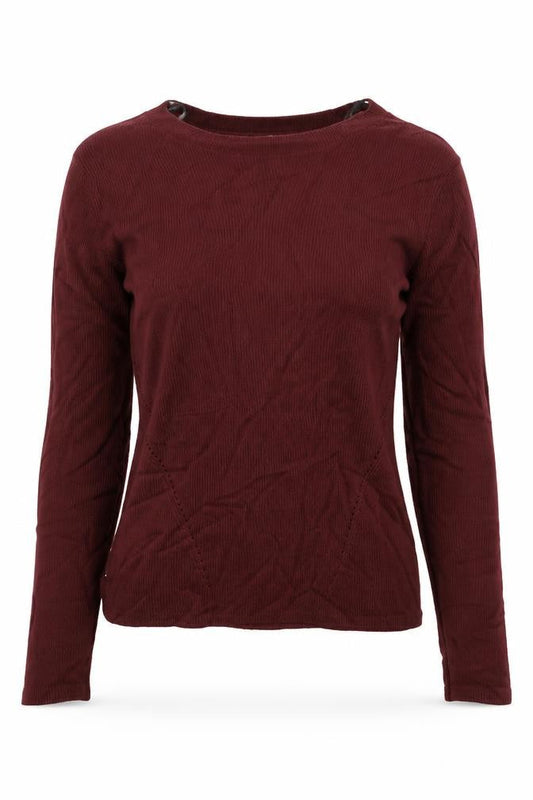Womens UK Size S Divided Red Basic T-Shirt