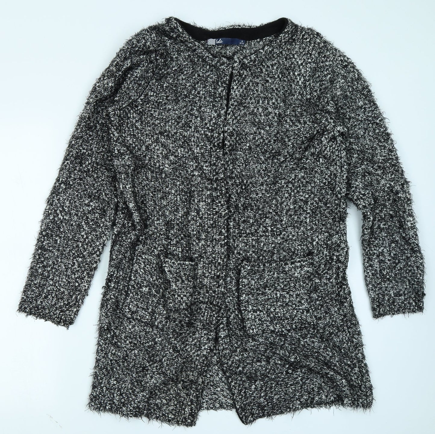 Isle Womens Grey   Cardigan Jumper Size S