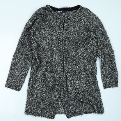 Isle Womens Grey   Cardigan Jumper Size S