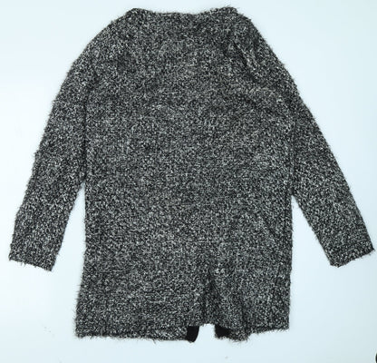 Isle Womens Grey   Cardigan Jumper Size S