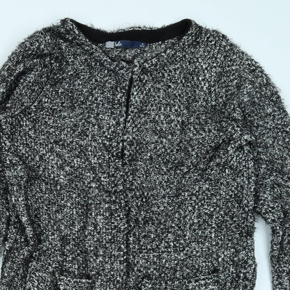 Isle Womens Grey   Cardigan Jumper Size S