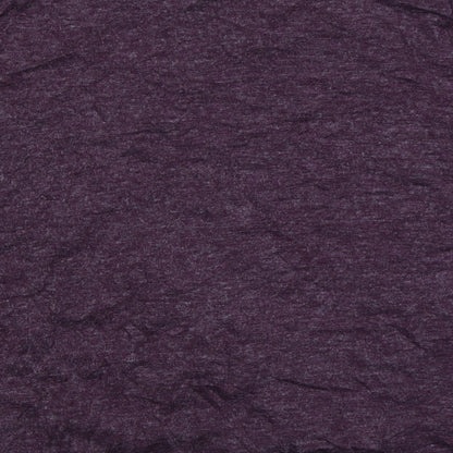 Womens UK Size 12 Lily & Me Purple Basic T-Shirt