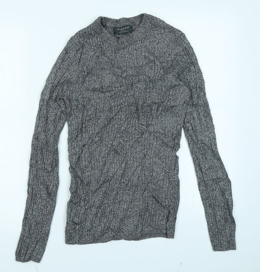 Primark Mens Grey   Pullover Jumper Size S